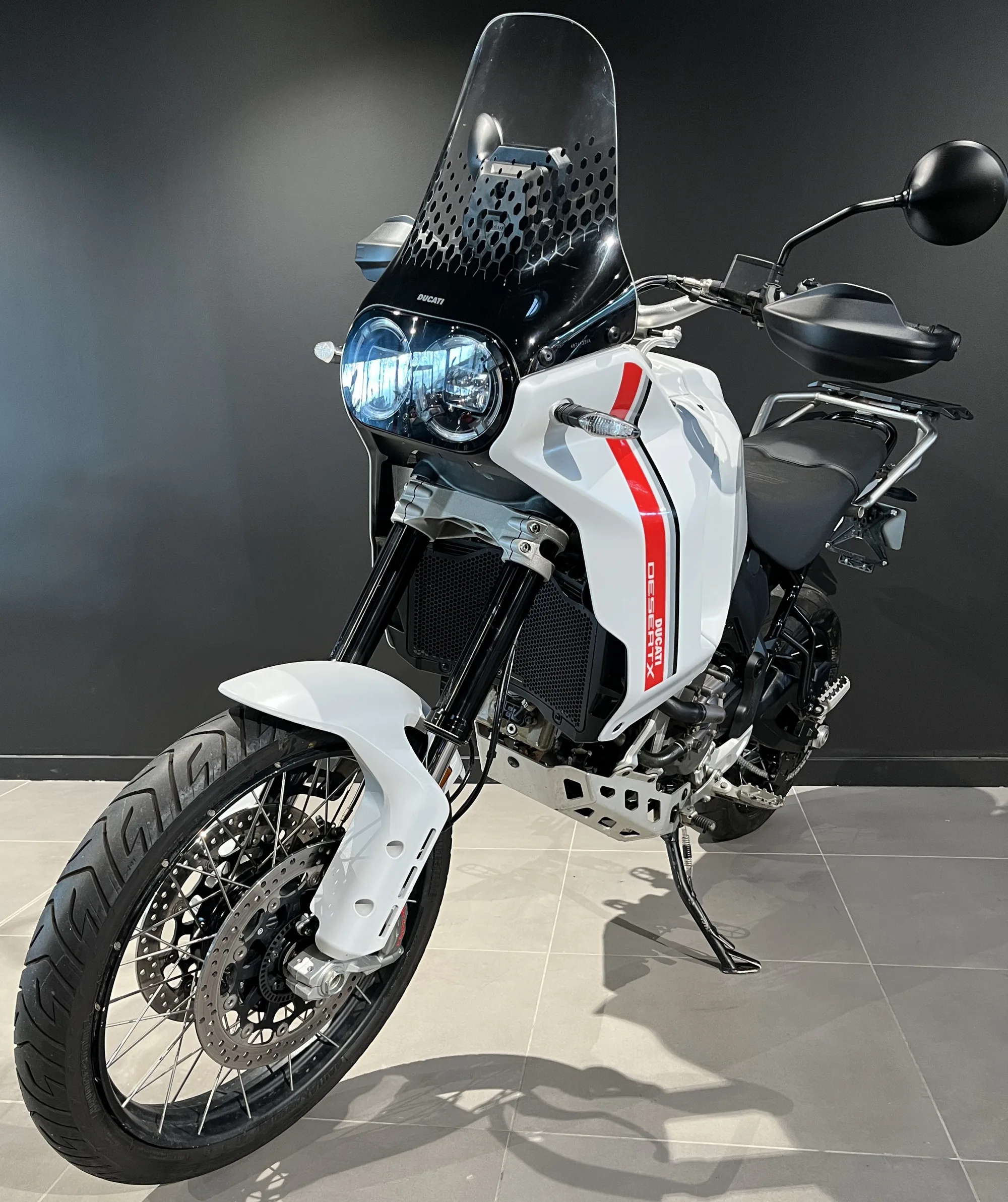 Ducati Desertx 937 White Livery