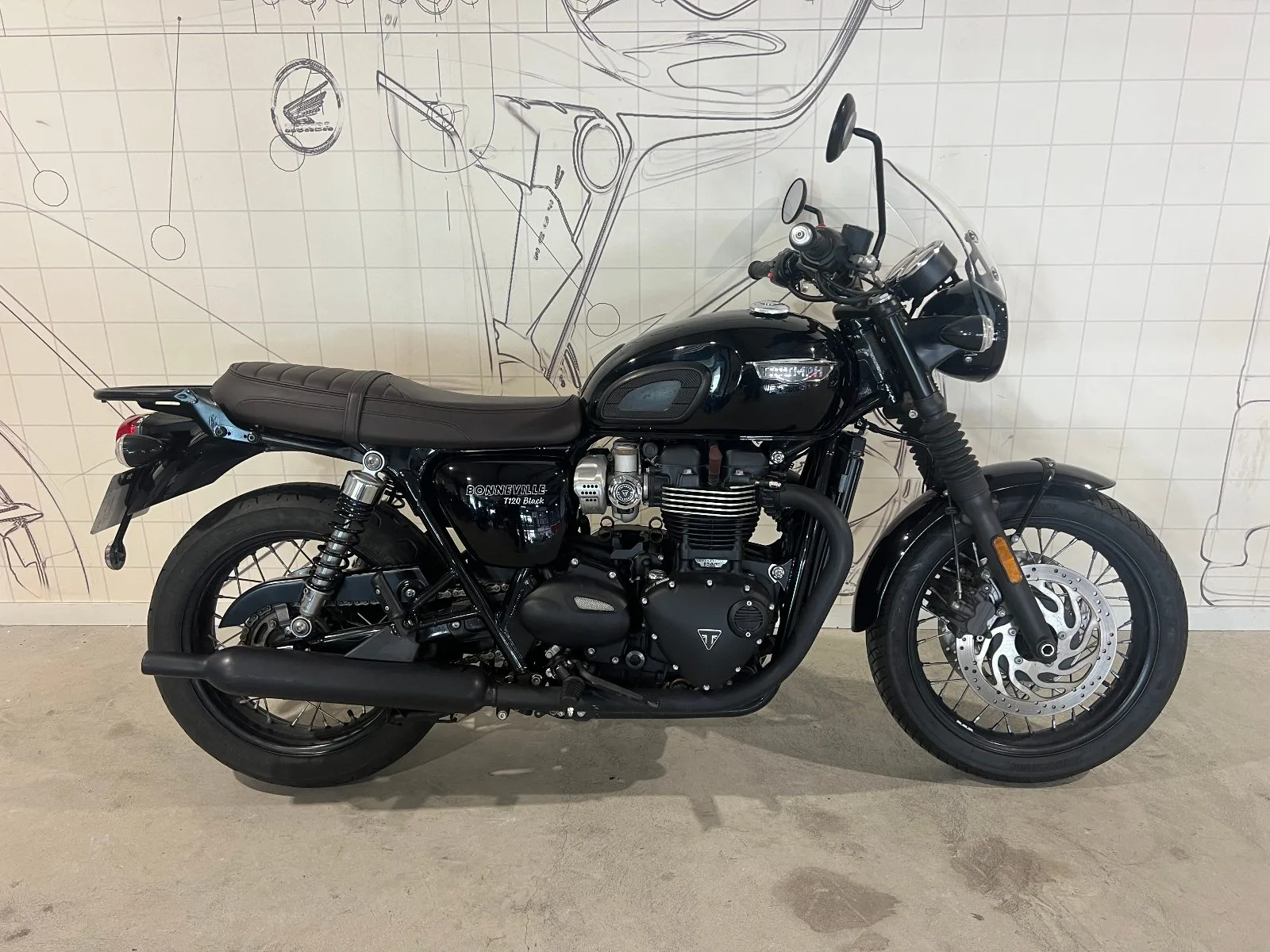Honda Bonneville T120 Black  d'occasion
